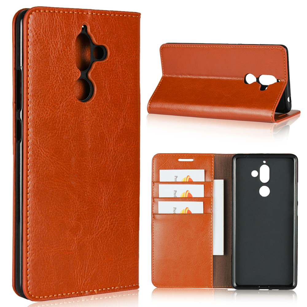 Case Nokia 7 plus #เคสฝาพับสไตล์กระเป๋าสตางค์หนังแท้คุณภาพดีราคาถูก