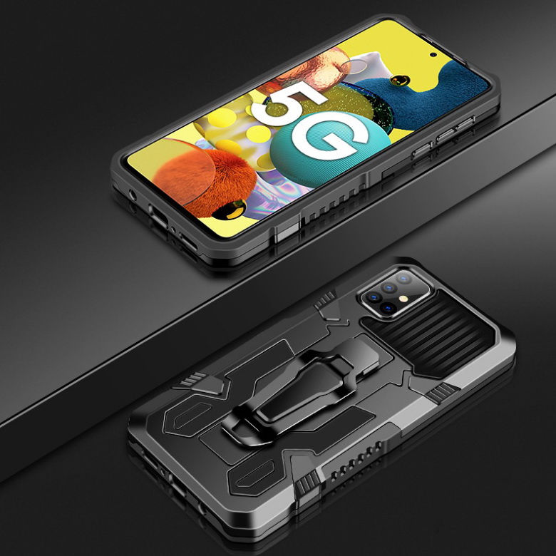 Case Samsung Galaxy S20 FE / S20 FE 5G #เคสฝาหลังกันกระแทกมีคลิบหนีบ ไฮบริด พลาสติก+TPU Heavy Duty Rugged Hybrid