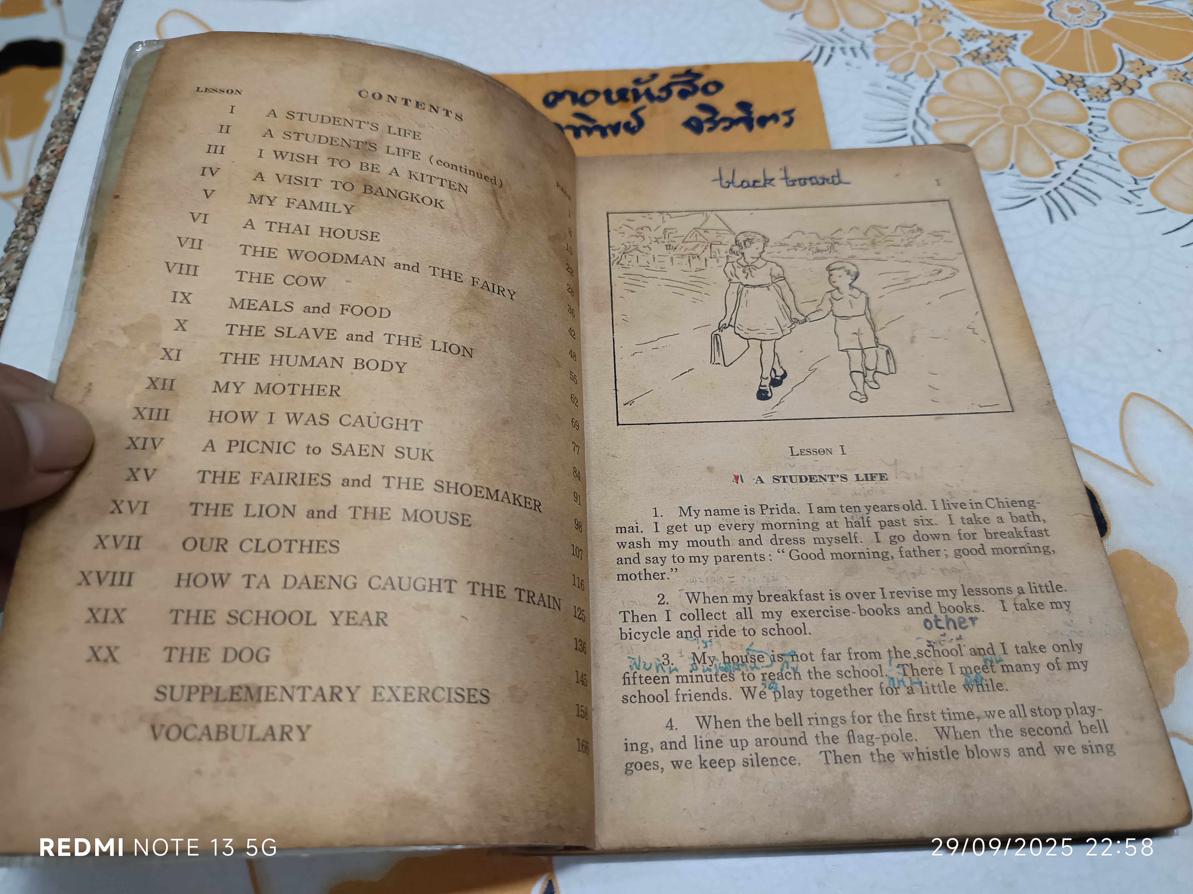 CLASS-WORK Book I หนังสือเรียนภาษาอังกฤษ By S. G. Copyright Collection Saint -Gabriel No.8