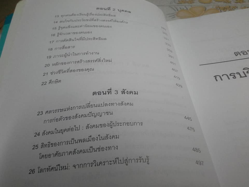 สุดยอดของดรัคเกอร์ (The Essential Drucker) ปีเตอร์ ดรัคเกอร์ เขียน - ผศ.ชื่นจิตต์ แจ้งเจนกิจ แปลและเรียบเรียง **สินค้าหมด**