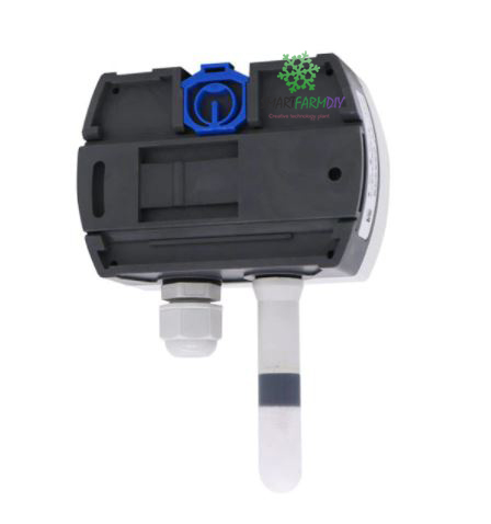 เซนเซอร์วัดค่า Wall mounted temperature and humidity transmitter sensor display Track
