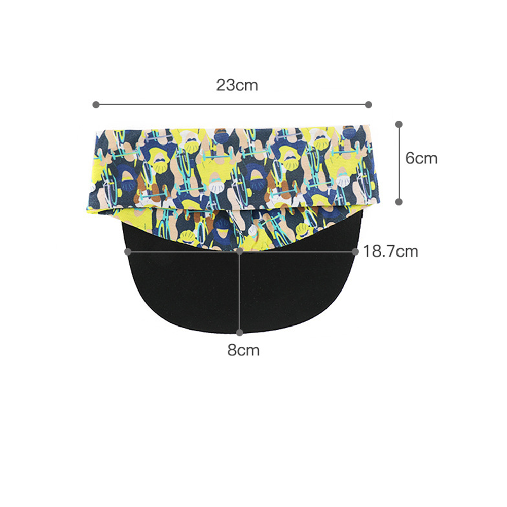 หมวกวิ่งครึ่งใบ กันแดด น้ำหนักเบา พับเก็บได้ Running Hat Sport (I08)