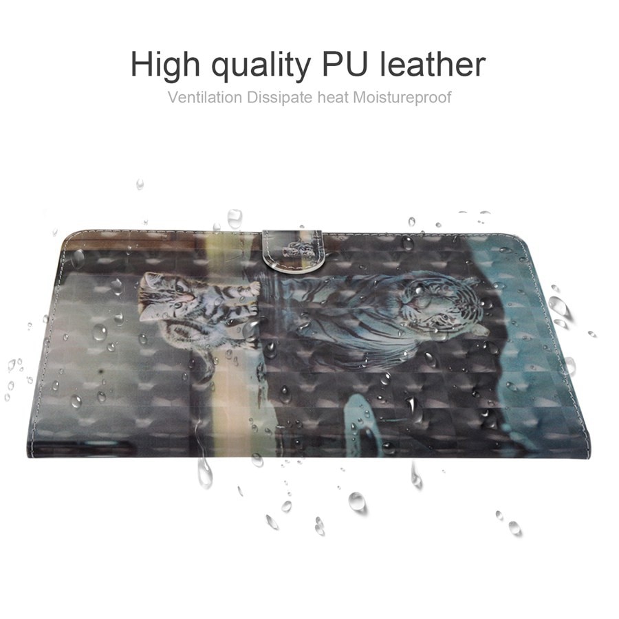 Case MediaPad M6 8.4 #เคสฝาพับหนัง PU พิมพ์ลวดลาย Pattern Printing Wallet Stand