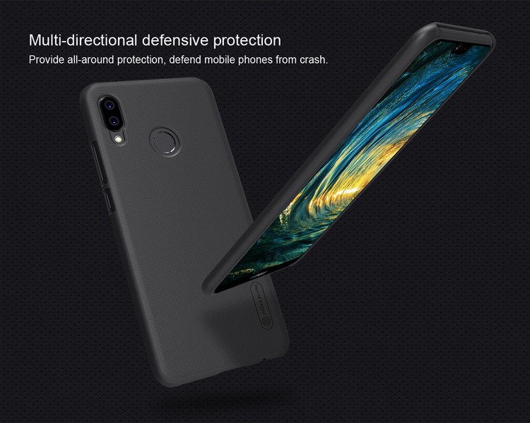 Case Huawei P20 Lite(Nova 3e) #เคสฝาหลัง NILLKIN แท้รุ่น Super Frosted Shield