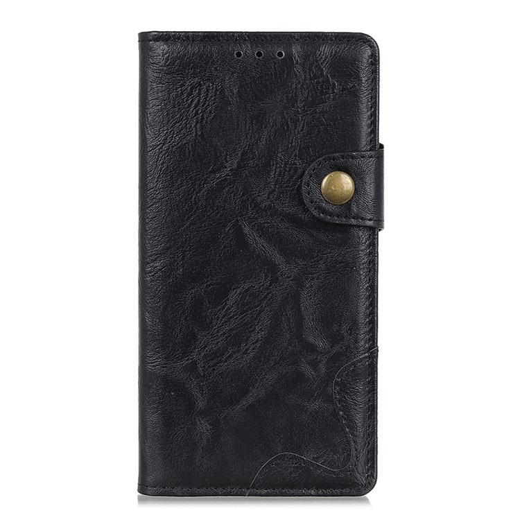 Case Samsung Galaxy A70 #เคสฝาพับหนัง PU ผิวหนังม้า S-shape Crazy Horse Texture Wallet Leather