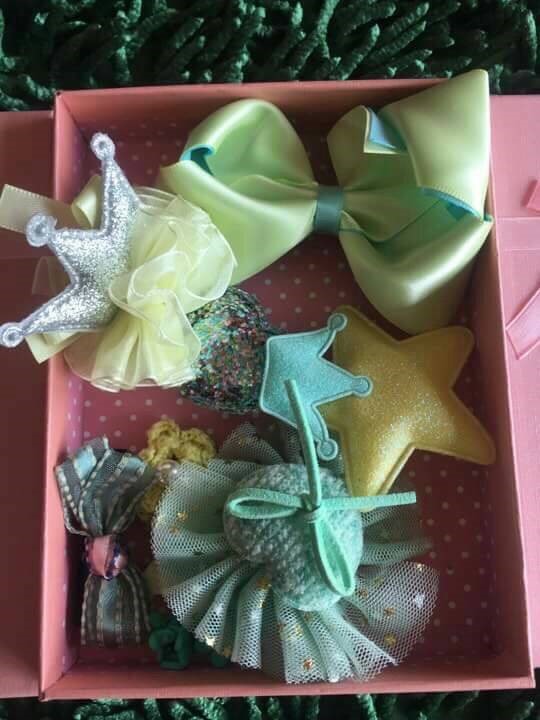 เซทกิ๊ฟ ยางรัดผม สาวน้อย