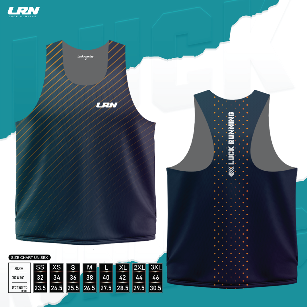 เสื้อกล้าม Run Elite ผ้า Air Flow Plus สำหรับวิ่งมาราธอน (AP10-01)