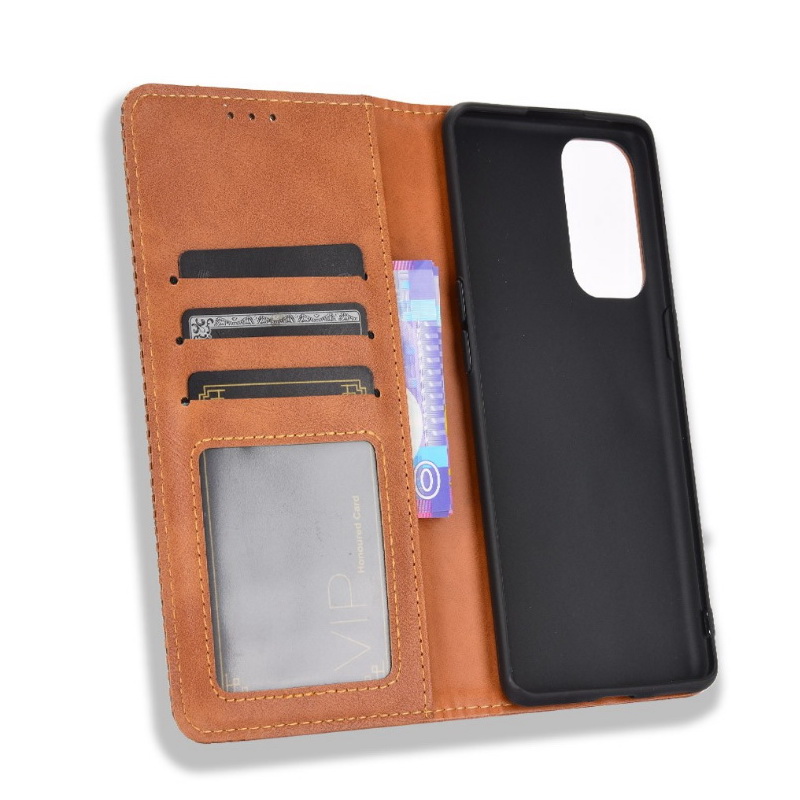 เคส Redmi Note 10 Pro #เคสฝาพับปกหนังสไตล์วินเทจดูดซับอัตโนมัติแบบกระเป๋าสตางค์
