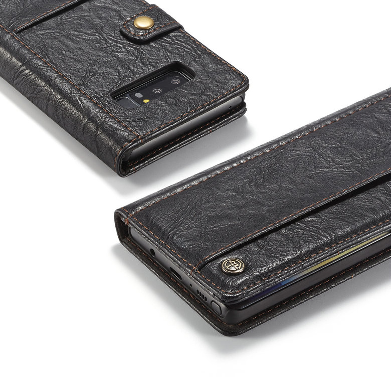Case Samsung Galaxy Note 8 SM-N950 #เคสฝาพับสไตล์วินเทจ CASEME Vintage Style Card Holder PU Leather