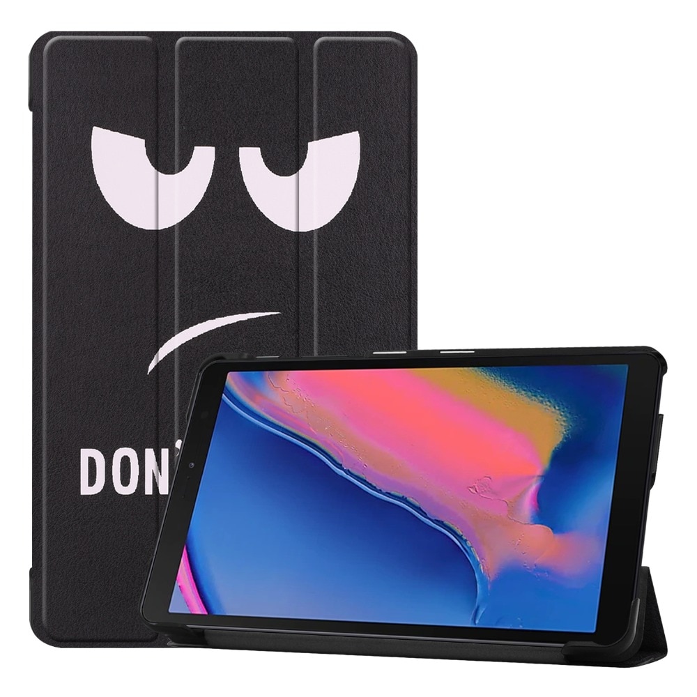 เคส Huawei MediaPad M6 8.4 #เคสฝาพับหนัง PU พิมพ์ลาย Patterned Tri-fold Stand Leather Smart Case