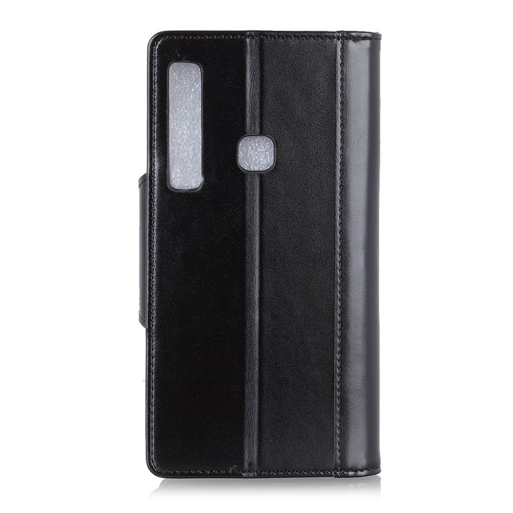 Case Samsung Galaxy A9 (2018) #เคสฝาพับหนัง PU แบบกระเป๋าสตางค์ 3 Card Slots