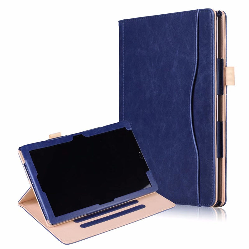 เคส Huawei MediaPad M5 Pro 10.8 นิ้ว #เคสฝาพับหนัง PU มีแถบยืดหยุ่นสวมนิ้ว Pocket Front PU Leather with Elastic Band