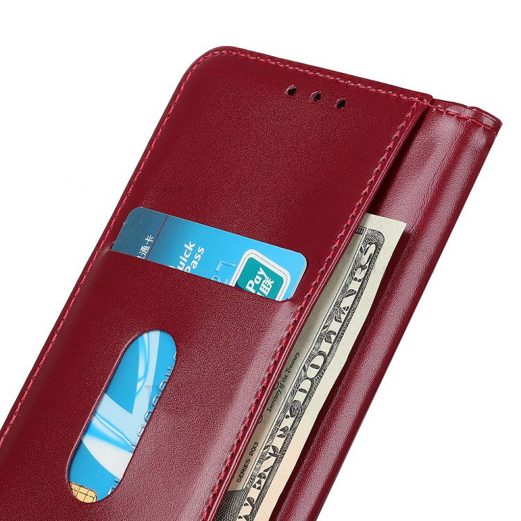 Case Huawei nova 6 #เคสฝาพับแบบกระเป๋าหนังแยก ปิดอัตโนมัติ Auto-absorbed Split Leather Wallet