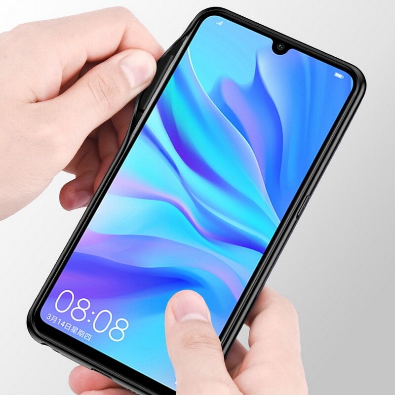 เคส Xiaomi Mi Note 10 Pro #เคสฝาหลังเคลือบผิวผ้า Matte Cloth PU + PC + TPU Hybrid