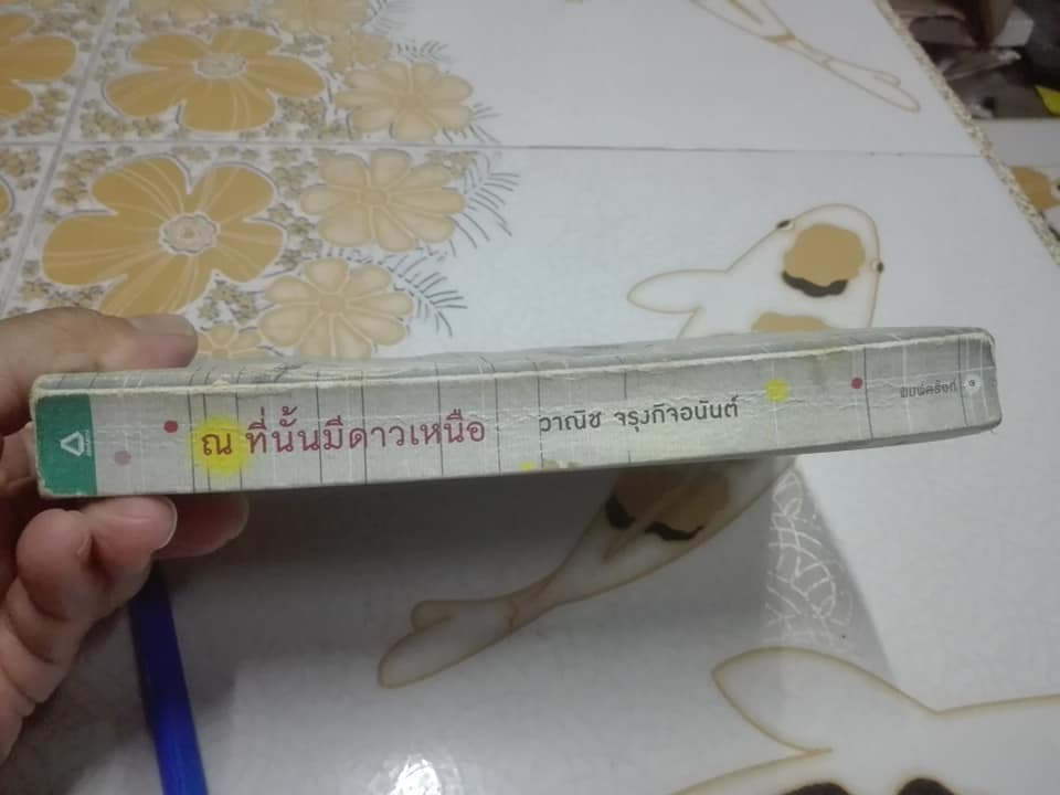 ณ ที่นั้นมีดาวเหนือ - วาณิช จรุงกิจอนันต์ (หนังสือมีคราบน้ำตัวเล่มบวม)