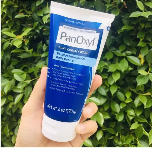 PanOxyl® Acne Creamy Wash, 4% Benzoyl Peroxide 170g ครีมล้างหน้าเพื่อลดสิว สูตรอ่อนโยน