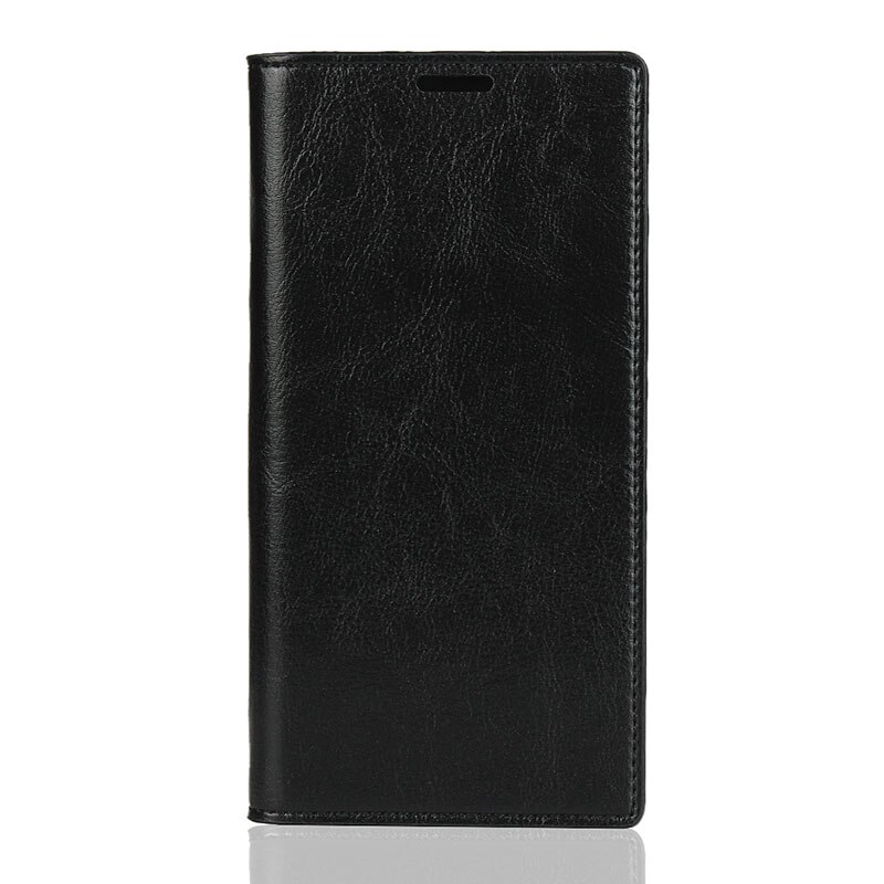 Case Samsung Galaxy Note 10+ #เคสฝาพับหนังแบบกระเป๋าสตางค์คุณภาพดี Crazy Horse Genuine Leather Cover