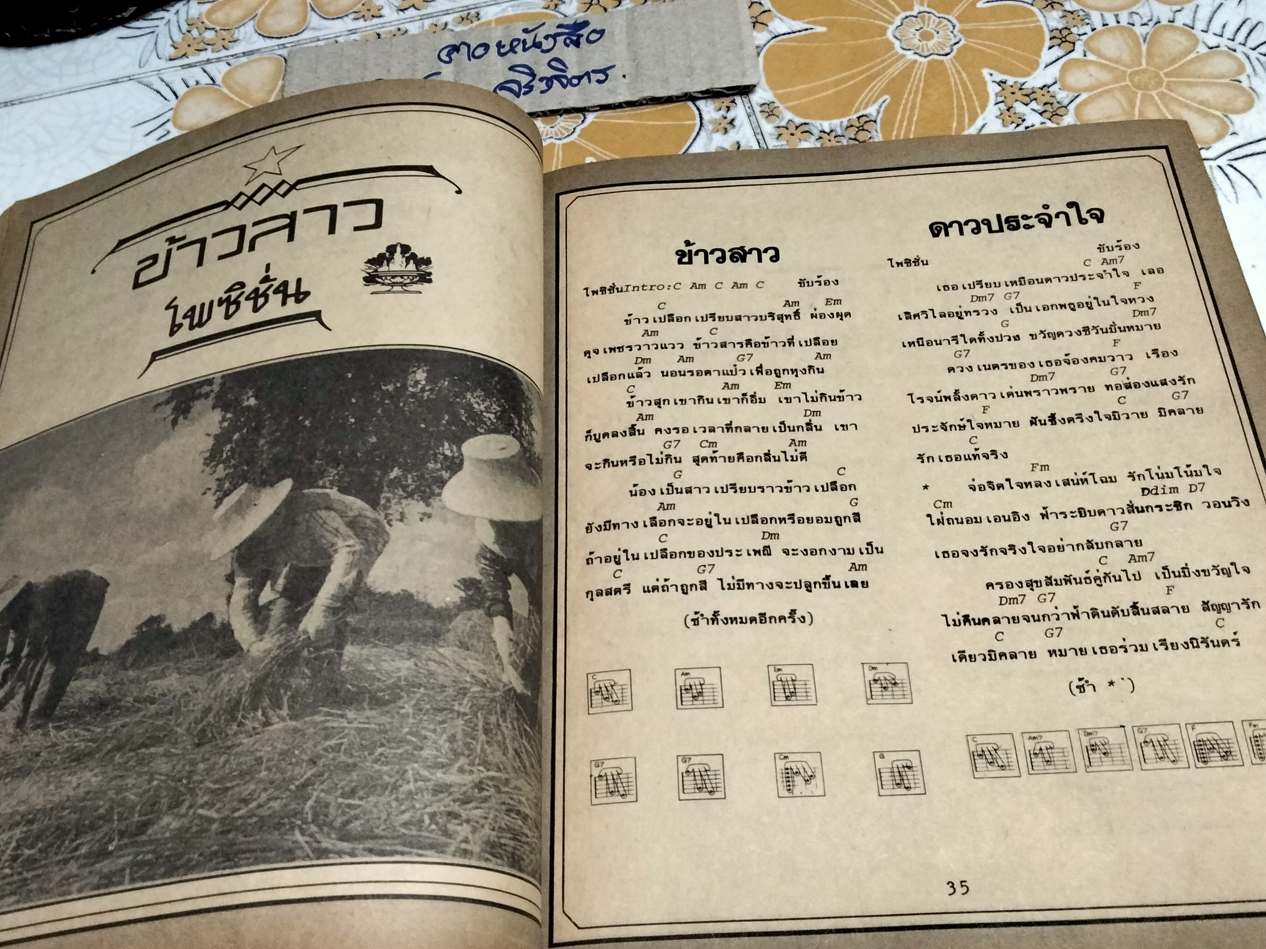 หนังสือ เพลงประทับใจ ฉ.37 ปก ธงไชย แมคอินไตย พร้อมคอร์ดกีต้าร์-อีเล็คโทน