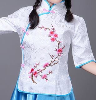 ชุดเสื้อกระโปรง แต่งกายเด็กสาวชาวจีน สมัยสาธารณรัฐ 古装女童中国风民国小姐 Chinese Girls Costumes of the Republic of China