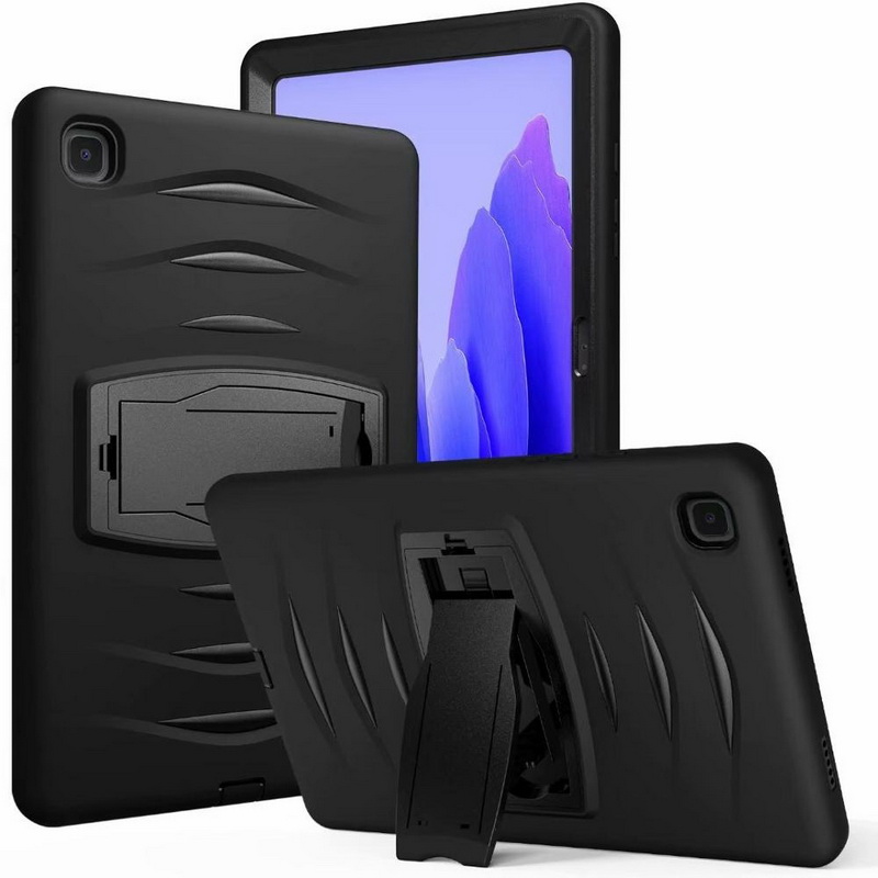 เคส Samsung Galaxy Tab A7 10.4" 2020 (T500,T505,T507) #เคสฝาหลังกันกระแทกพลาสติกแข็ง + ซิลิโคนพร้อมขาตั้ง