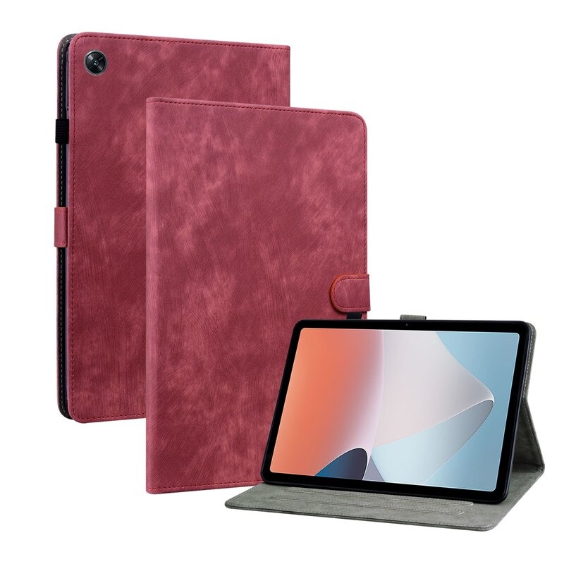 เคสแท็บเล็ต OPPO Pad Air 10.36 นิ้ว 2022 #เคสฝาพับหนัง PU Leather Tiger Pattern Imprinted Drop-proof Protective Cover