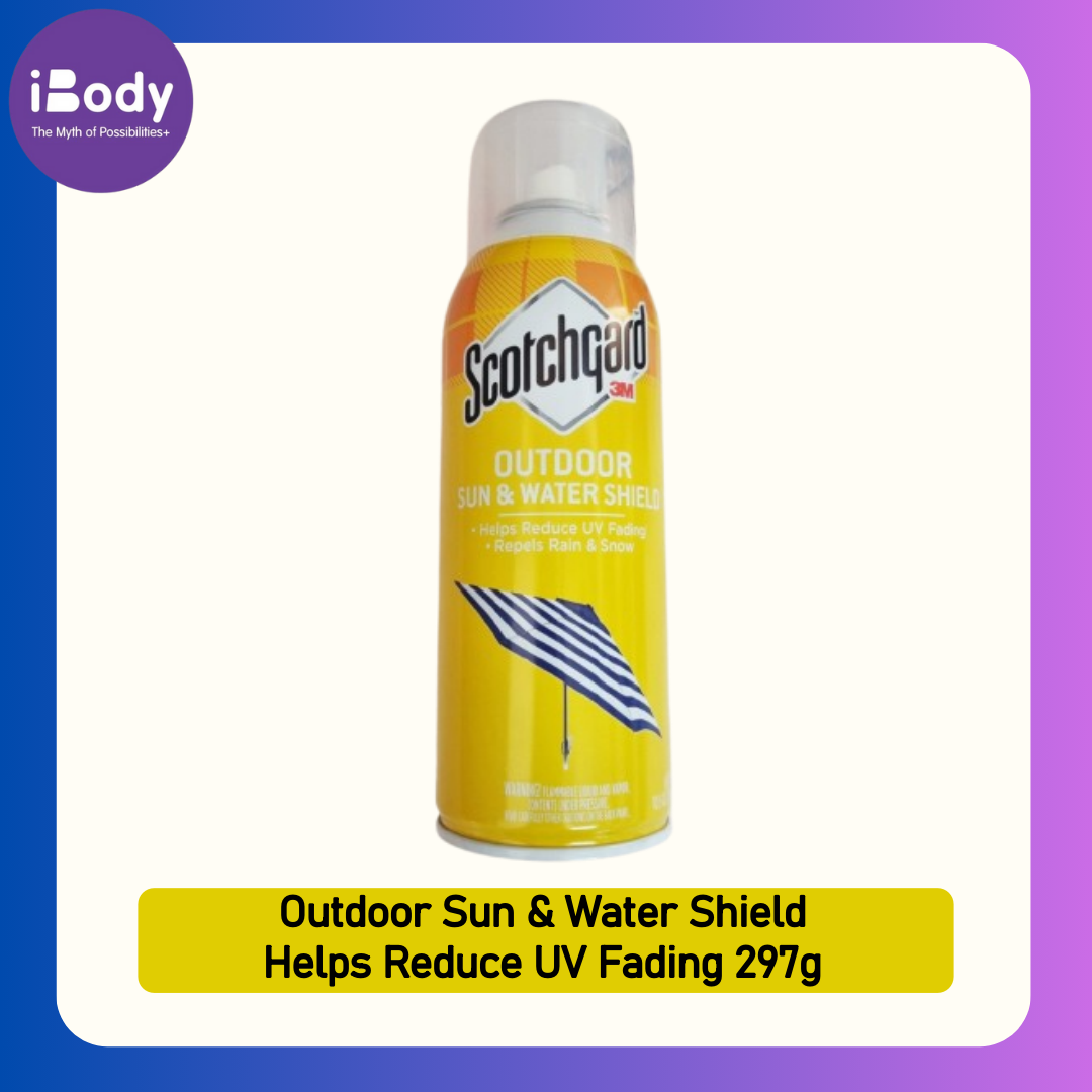 (Scotchgard) 3M Outdoor Sun & Water Shield Helps Reduce UV Fading 297g สเปรย์เคลือบกันสีซีดจาง ของเฟอร์นิเจอร์ กันน้ำ