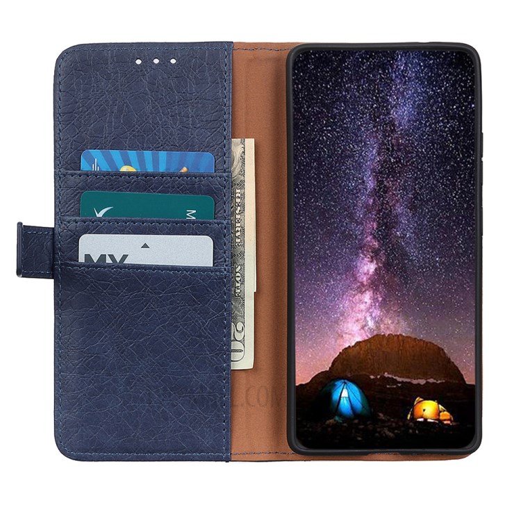 เคส Redmi Note 10 4G #เคสฝาพับ Rhino Texture Leather Cover Shell