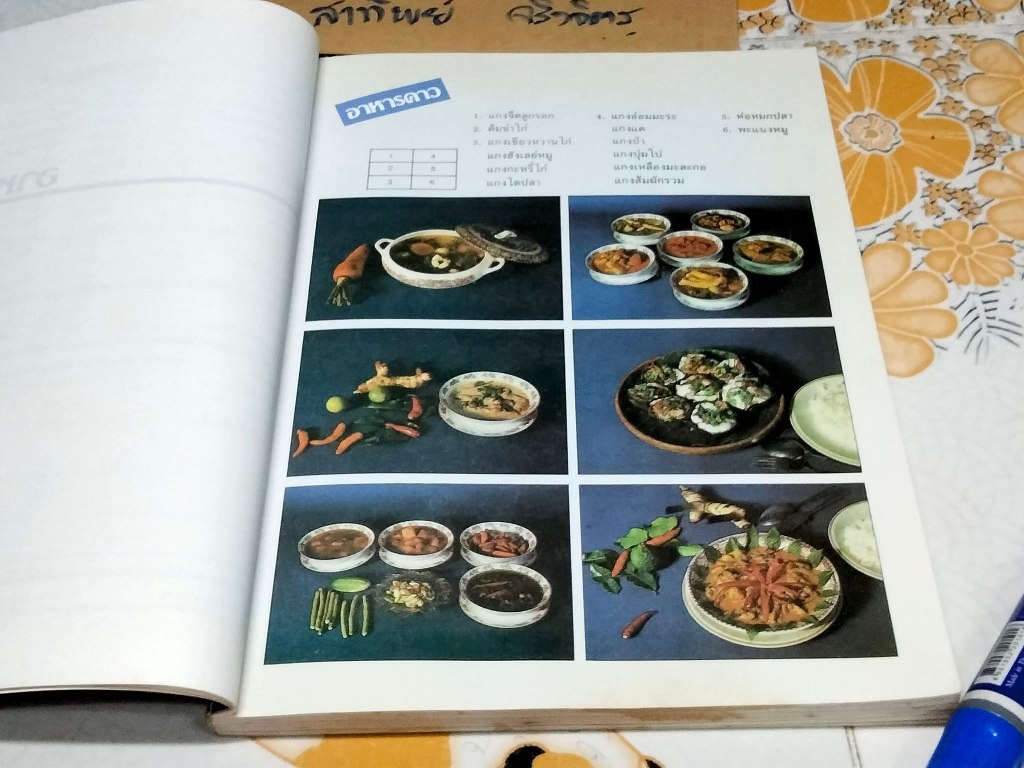 อาหาร-ขนม โดยอาจารย์เสริมพร สาตรพันธุ์ แห่งวิทยาลัยสารพัดช่างพระนคร **สินค้าหมด**