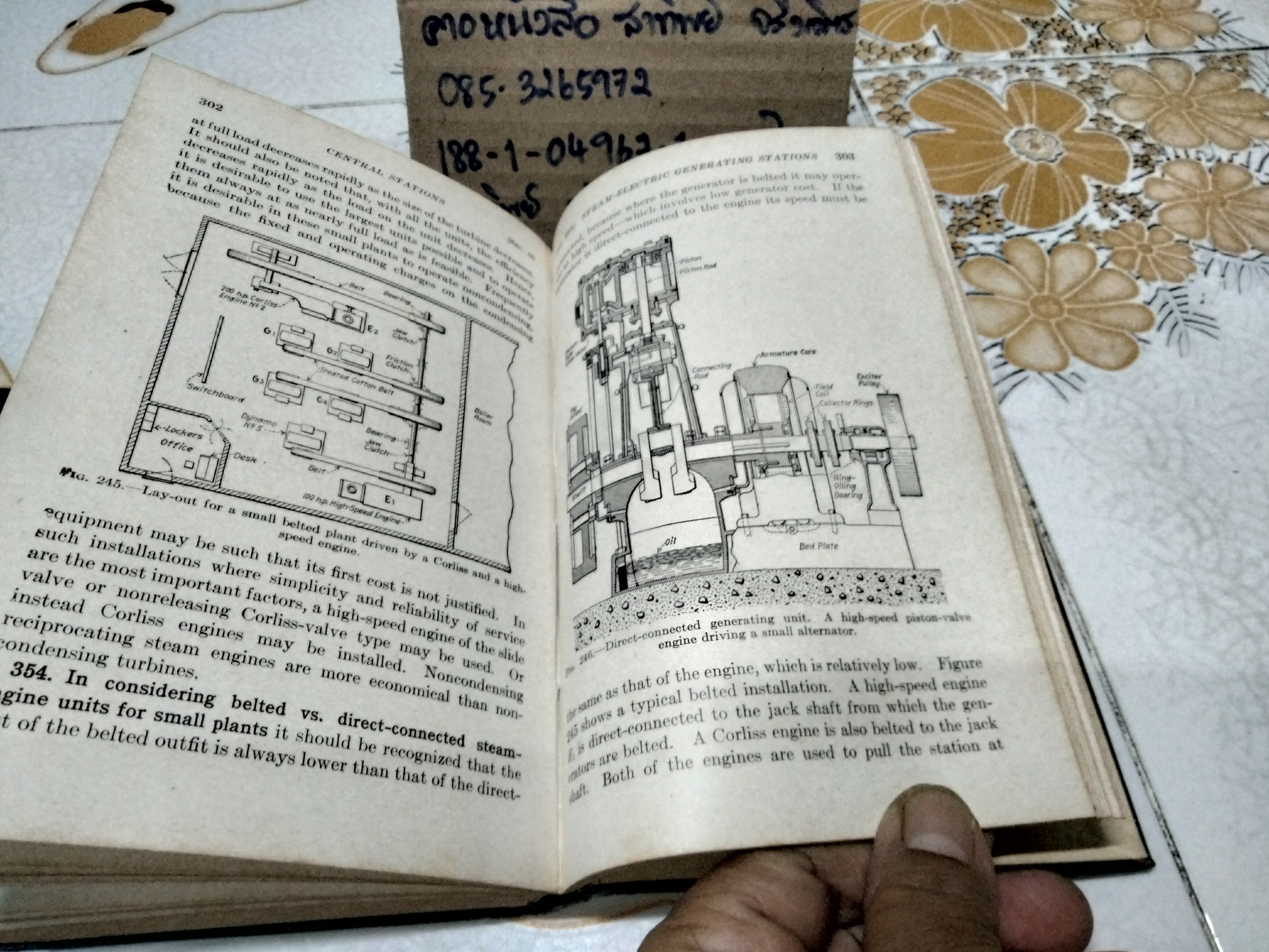 Central stations, Library of Practical Electricity by TERRELL CROFT , third edition 1937. **สินค้าหมด**