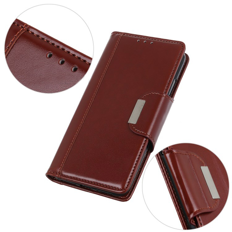 Case Huawei nova 6 #เคสฝาพับหนัง PU แบบกระเป๋าสตางค์ 3 Card Slots