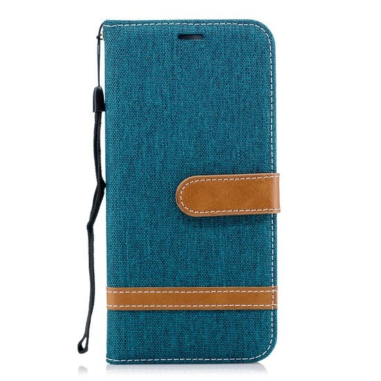 เคส Samsung Galaxy A32 5G #เคสฝาพับหนัง PU พร้อมสายคล้องมือ สีสันสดใส