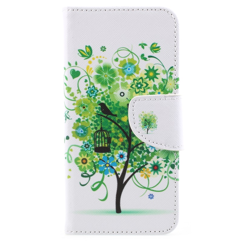 Case Samsung Galaxy J2 Pro 2018 #เคสฝาพับหนัง PU Cross Texture Patterned Leather Wallet Cover พิมพ์ลาย