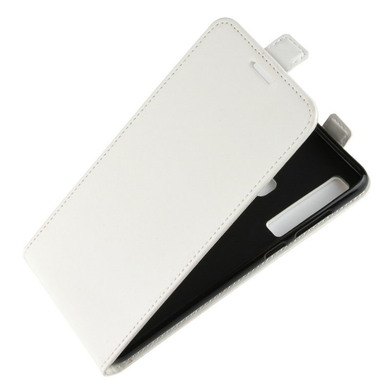 Case Samsung Galaxy A9 (2018) #เคสฝาพับหนัง PU Crazy Horse แนวตั้ง พร้อมช่องเสียบการ์ด