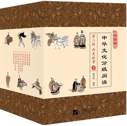 หนังสือเรื่องราวประวัติศาตร์จีน อ่านนอกเวลาภาษาจีน Homeland China·Chinese Culture Graded Reading ระดับ 2-2 家园中国·中华文化分级阅读（第二级) : 历史故事 套装下 Homeland China·Chinese Culture Graded Reading (Level 2-2: ) Historical Stories