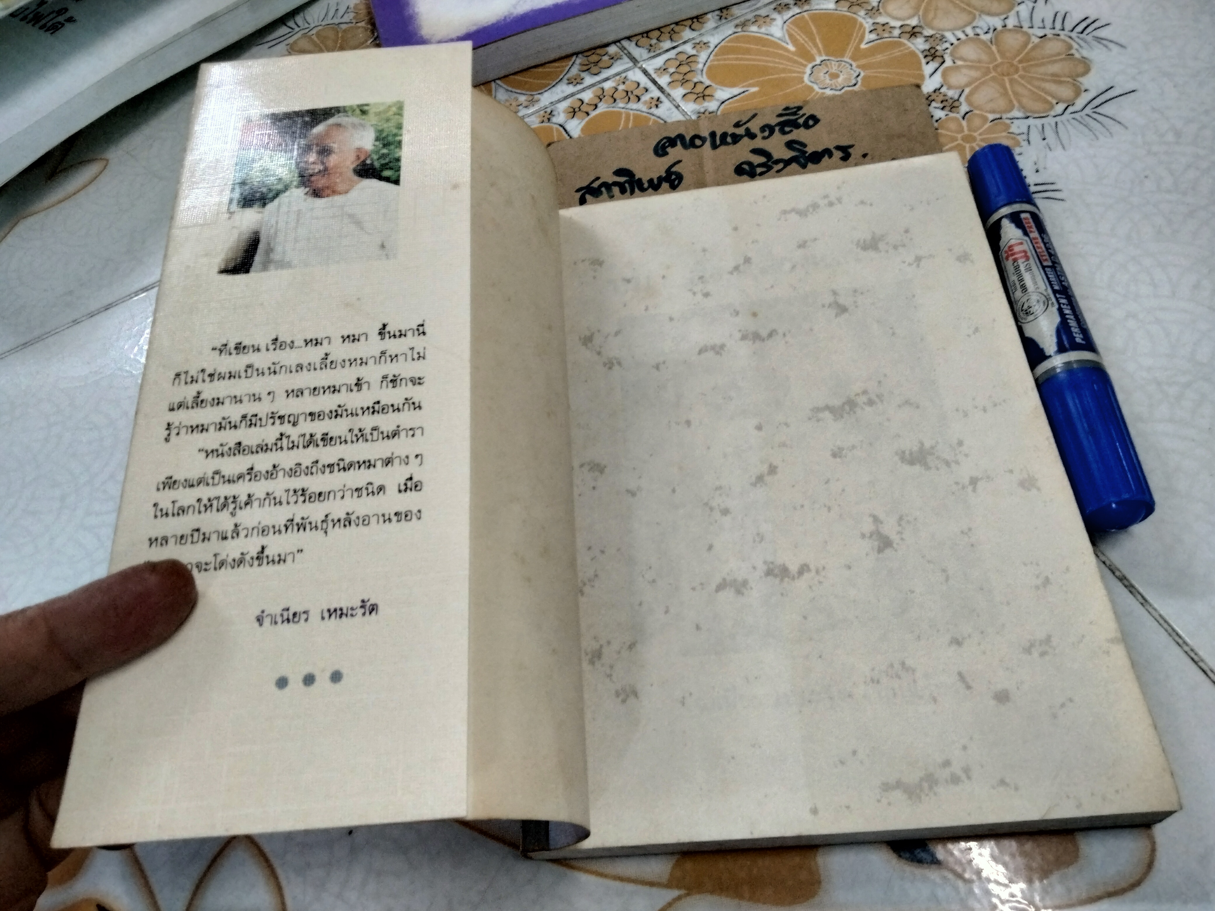 หมา...สัตว์เลี้ยงแสนรัก โดย จําเนียร เหมะรัต , พิมพ์ครั้งแรก พ.ศ 2534