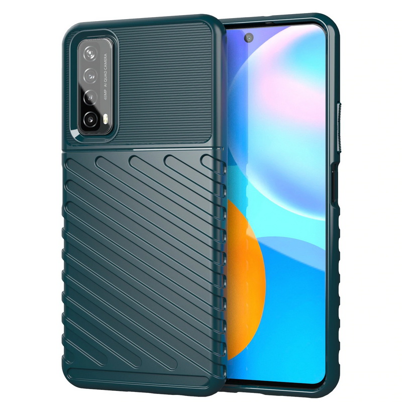 เคส Huawei Y7a #เคสฝาหลัง TPU อ่อน Thunder Series Twill Texture Soft TPU