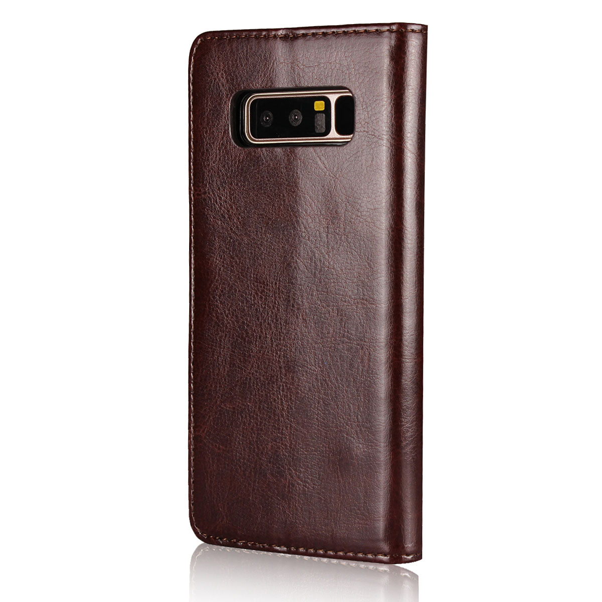 Case Samsung Galaxy Note 8 N950 #เคสฝาพับหนัง PU ผิวหนังม้า 2 in 1 สไตล์กระเป๋าสตางค์ Crazy Horse Texture 2 in 1 Wallet Leather