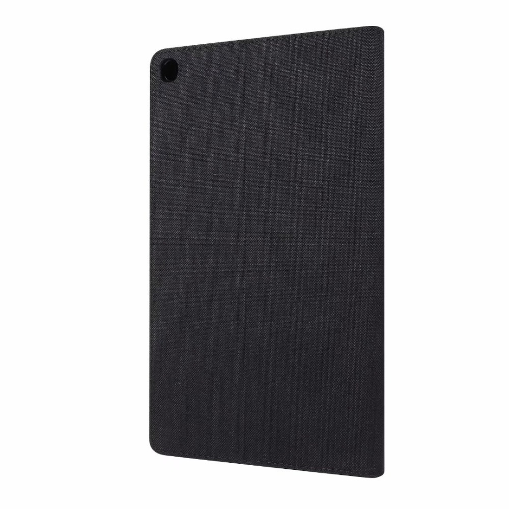Case Samsung Galaxy Tab A 10.1 (2019) SM-T510/T515 #เคสฝาพับหนัง PU ผิวผ้าพับตั้งได้ Cloth Leather Wallet