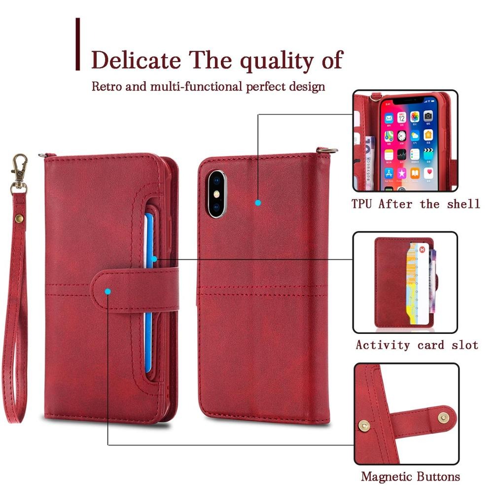 Case iPhone 11 Pro Max #เคสฝาพับแบบกระเป๋าสตางค์แยกชิ้นได้