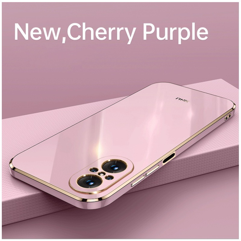 เคส Huawei Nova 9 SE #เคสฝาหลัง TPU นิ่มขอบเงา