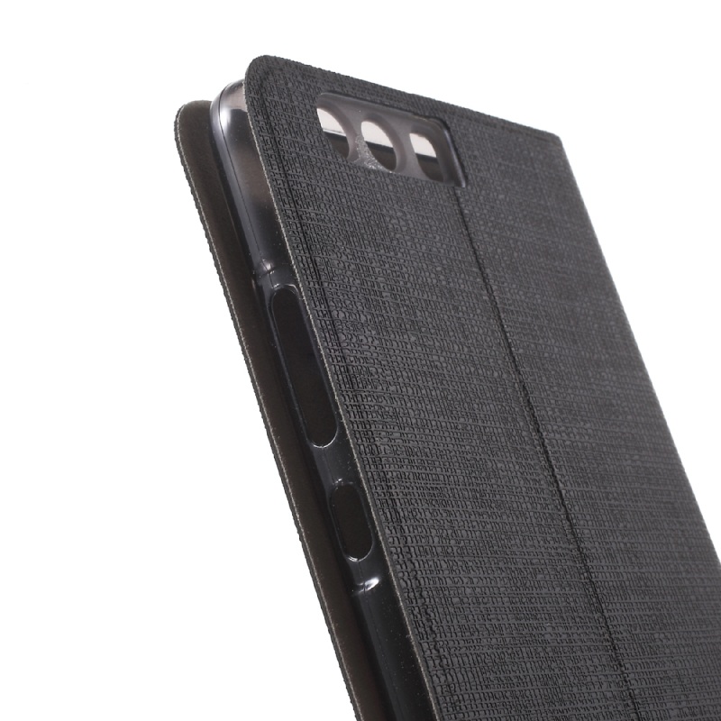 Case Huawei P10 5.1นิ้ว #เคสฝาพับปกเสริมแผ่นเหล็ก ออกแบบสวยหรู