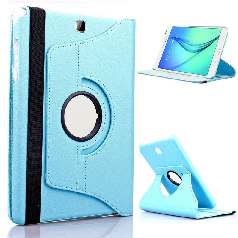 Case Samsung Galaxy Tab A 10.1 (2016) with S Pen P580 P585 #เคสฝาพับผิวลิ้นจี่หมุนได้ 360 องศา สีสันสวยงามทันสมัย