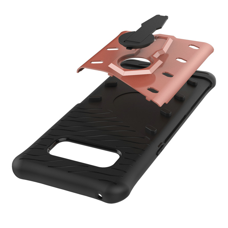 Case Samsung Galaxy Note 8 #เคสฝาหลัง TPU นุ่ม + พลาสติก มีขาตั้งในตัวหมุนได้ 360 องศา