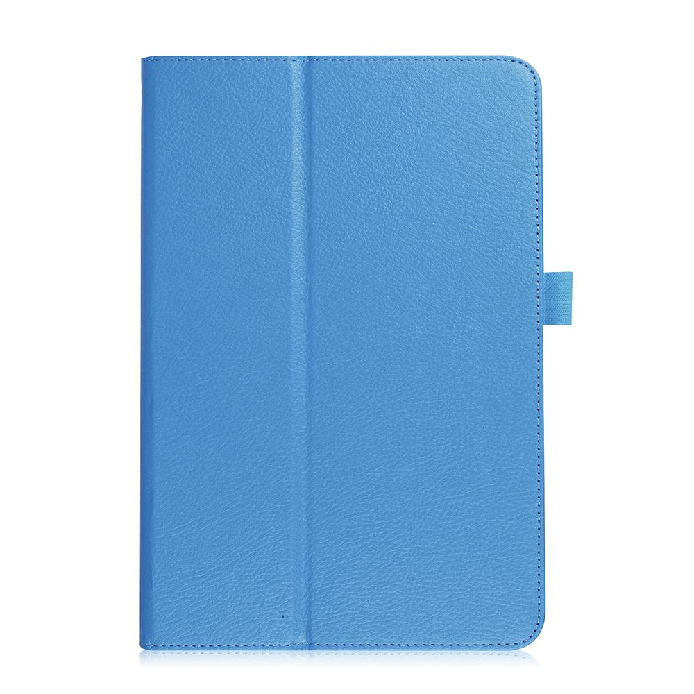 เคส Samsung Galaxy Tab S4 10.5นิ้ว T830/T835 #เคสฝาพับหนัง PU ผิวลิ้นจี่ Litchi Skin Leather Case