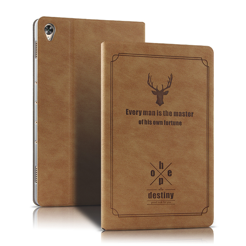 Case Huawei MediaPad M6 8.4 #เคสฝาพับหนัง PU แบบสมาร์ท Deer Pattern Auto Wake Sleep