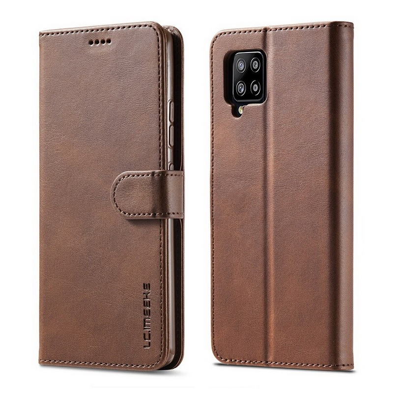 Case Samsung Galaxy A42 5G# เคสฝาพับ LC.IMEEKE หนัง PU แบบกระเป๋าสตางค์
