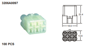 ปลั๊กต่อสายไฟในรถยนต์ AUTOMOTIVE CONNECTORS,090 SMTO MT SERIES 1.25sqmm