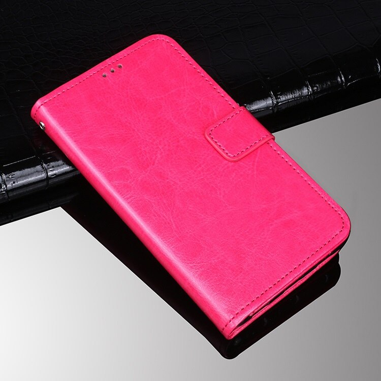 เคส OPPO Reno 5 Pro 5G #เคสฝาพับแบบกระเป๋าสตางค์หนัง PU ผิวหนังม้า Crazy Horse