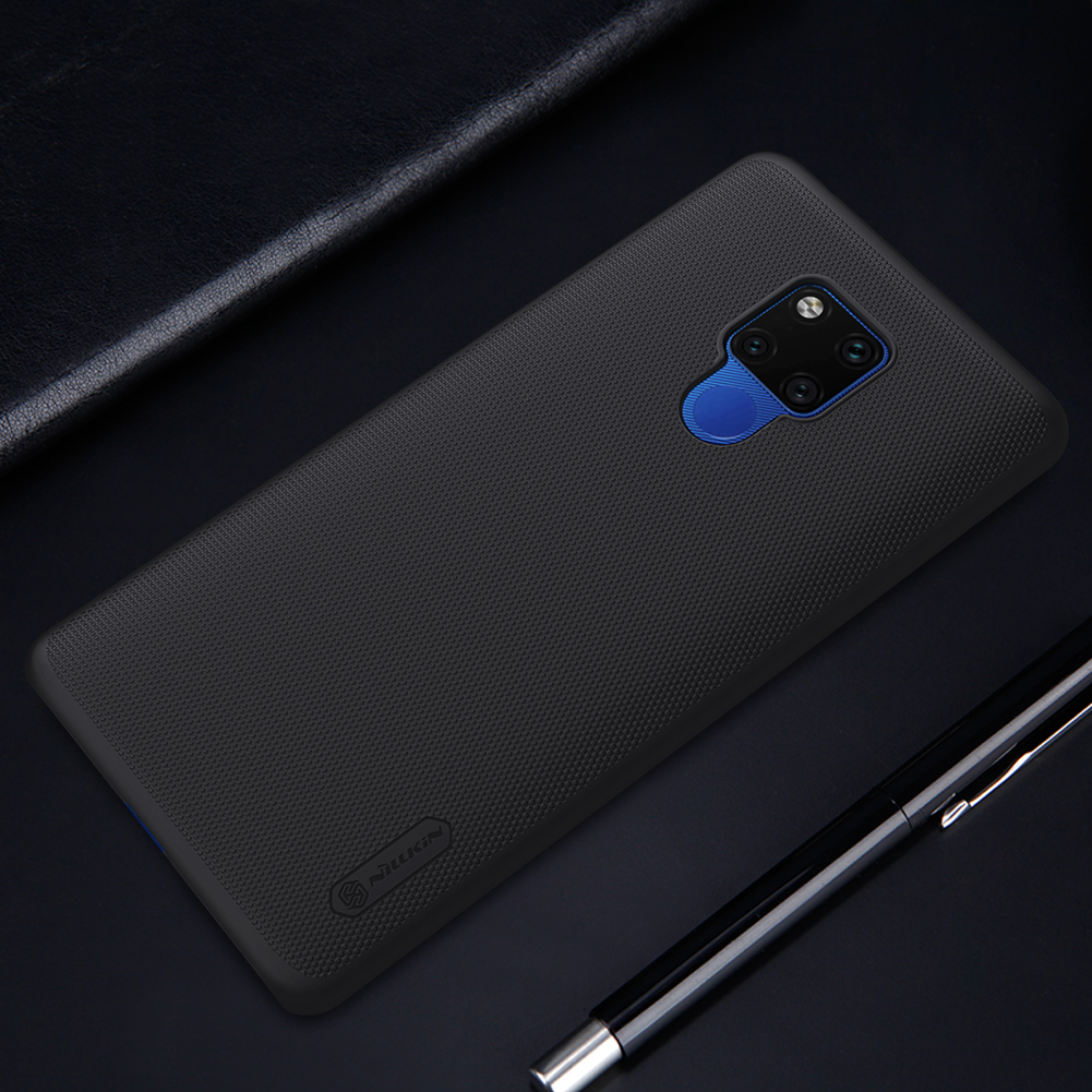 เคส Huawei Mate 20 X #เคสฝาหลังแข็ง NILLKIN แท้รุ่น Super Frosted Shield Hard Cover คุณภาพดี