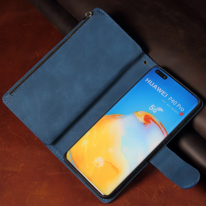 Case Samsung Galaxy A53 5G#เคสฝาพับหนัง PU แบบกระเป๋าสตางค์มีที่เก็บบัตรหลายช่อง Retro Wallet Leather Cover Multi Cards Stand